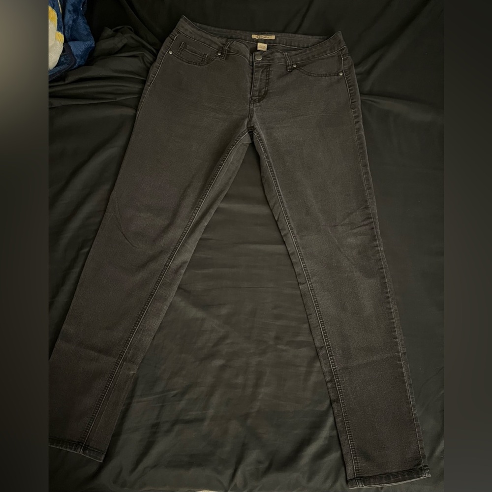 Women’s d.jeans light black skinny jeans with stretch in size 12